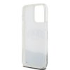 DKNY DKHCP15XLBNAET iPhone 15 Pro Max 6.7  biały/white hardcase Liquid Glitter Big Logo